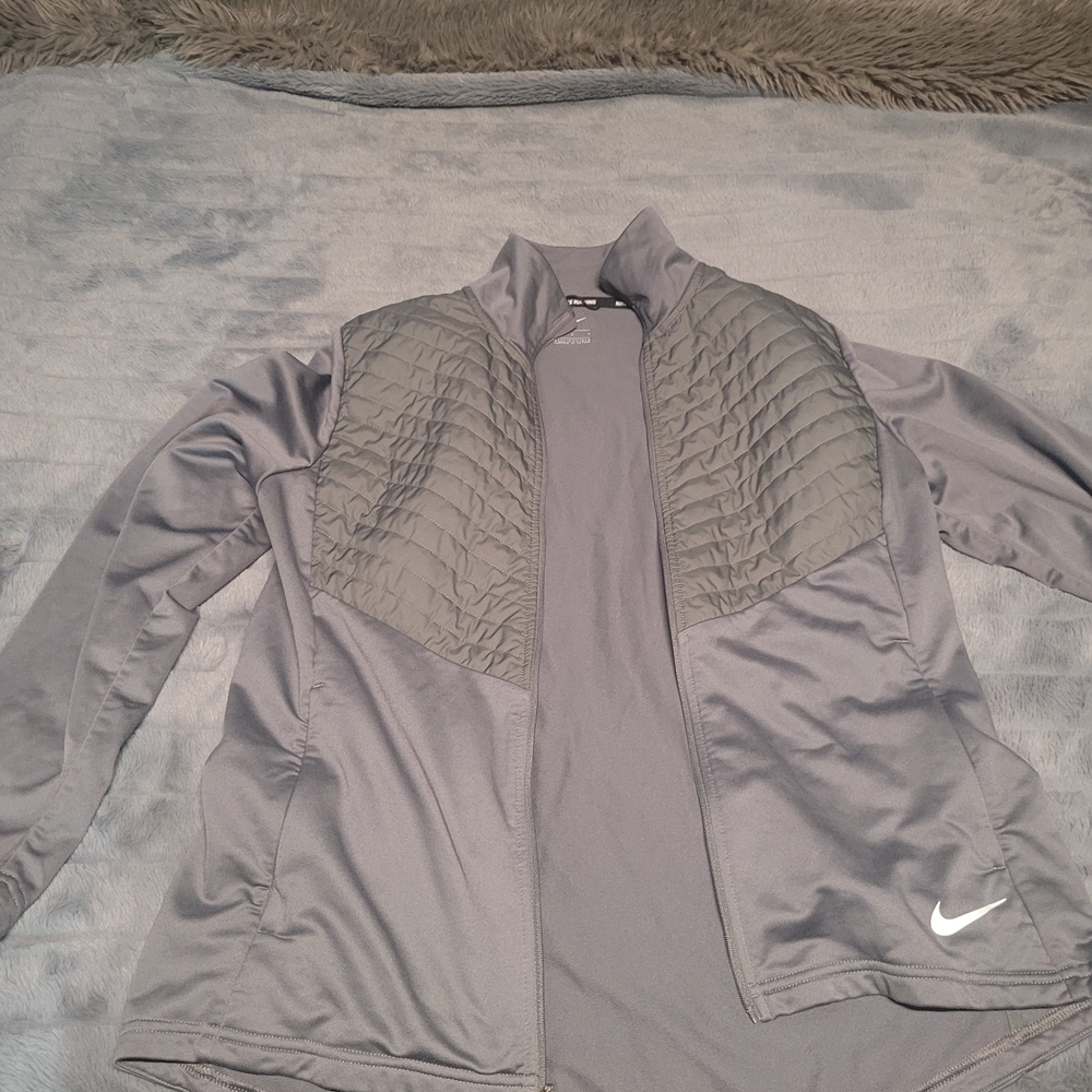 Nike Gray Full-Zip Jacket
